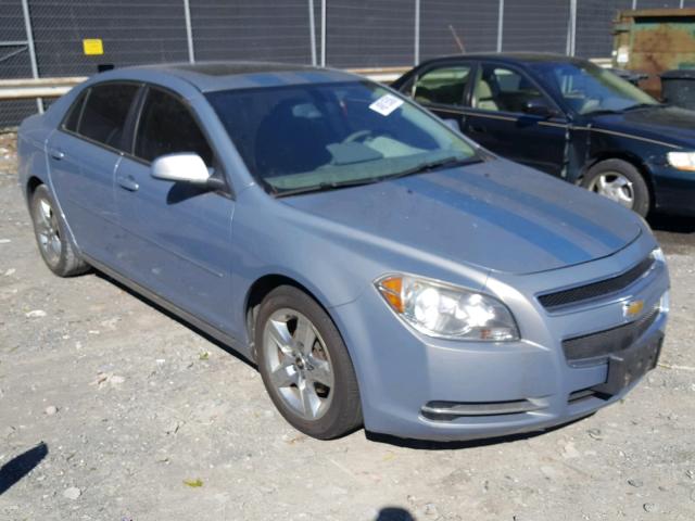 1G1ZH57B394197958 - 2009 CHEVROLET MALIBU 1LT SILVER photo 1