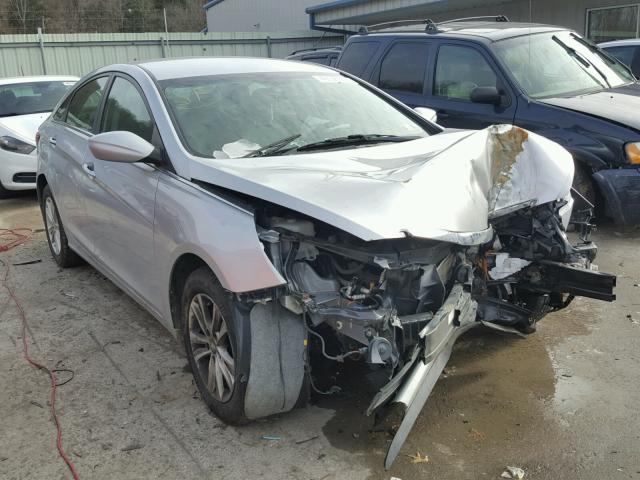 5NPEB4AC8CH350256 - 2012 HYUNDAI SONATA GLS SILVER photo 1