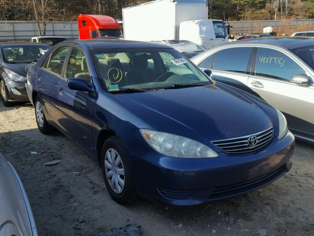 4T1BE32K75U392691 - 2005 TOYOTA CAMRY LE BLUE photo 1