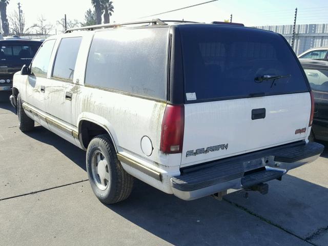 3GKEC16R5XG539068 - 1999 GMC SUBURBAN C WHITE photo 3