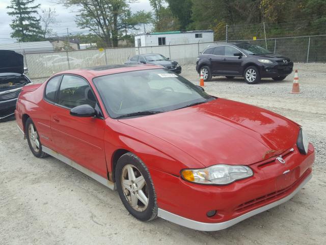 2G1WZ121449187839 - 2004 CHEVROLET MONTE CARL წითელი ფოტო 1