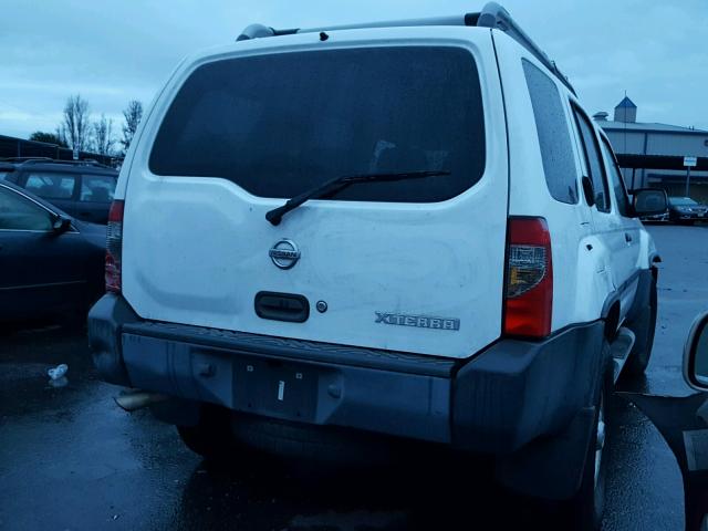 5N1ED28T93C672481 - 2003 NISSAN XTERRA XE WHITE photo 4