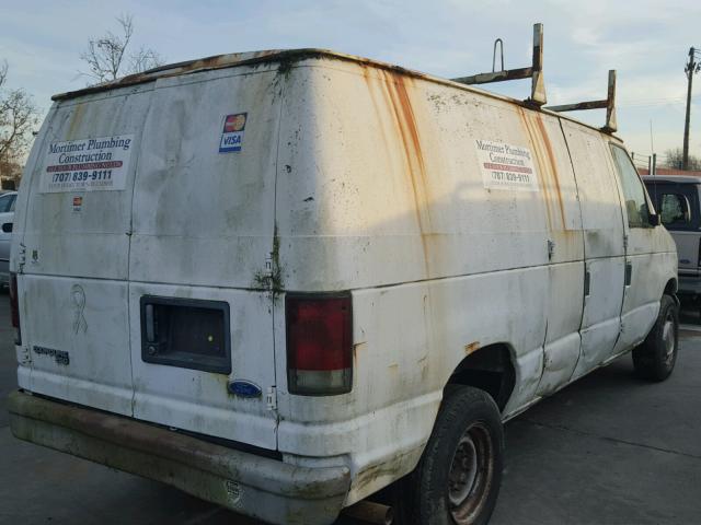 1FTFE24Y6THB23752 - 1996 FORD ECONOLINE WHITE photo 4