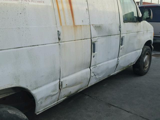 1FTFE24Y6THB23752 - 1996 FORD ECONOLINE WHITE photo 9