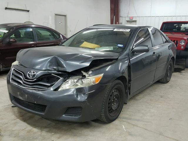 4T1BF3EK3AU027914 - 2010 TOYOTA CAMRY BASE CHARCOAL photo 2