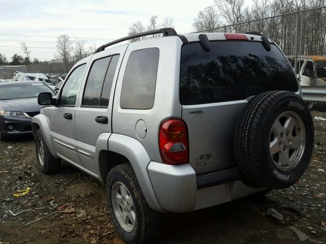 1J4GL58K74W136616 - 2004 JEEP LIBERTY LI SILVER photo 3