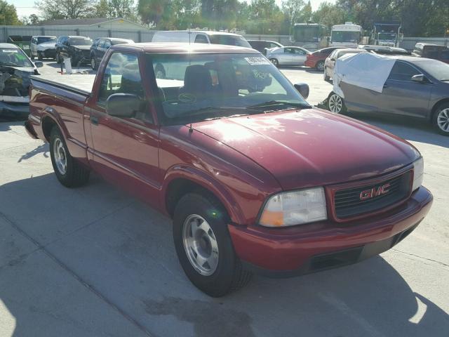 1GTCS1457YK252511 - 2000 GMC SONOMA RED photo 1