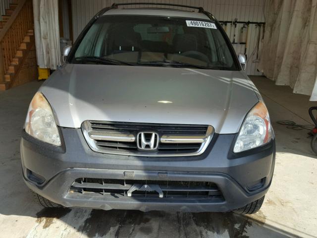 SHSRD78873U120083 - 2003 HONDA CR-V EX SILVER photo 9