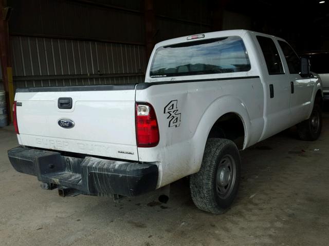 1FT7W2B66GEB82651 - 2016 FORD F250 SUPER WHITE photo 4