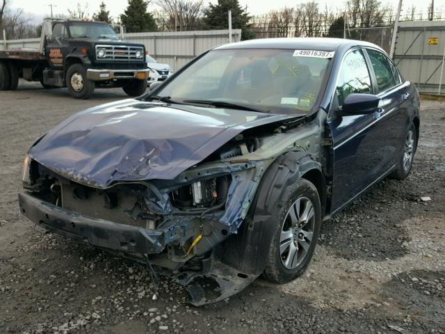 1HGCP2F42CA126245 - 2012 HONDA ACCORD LXP BLUE photo 2