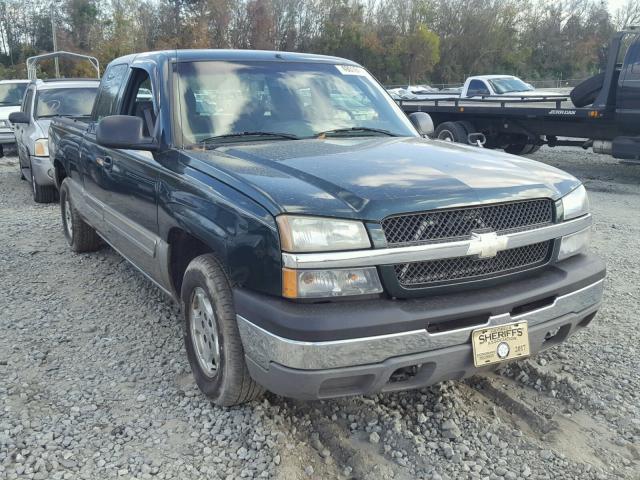 2GCEC19TX31315378 - 2003 CHEVROLET SILVERADO GREEN photo 1