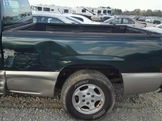 2GCEC19TX31315378 - 2003 CHEVROLET SILVERADO GREEN photo 10