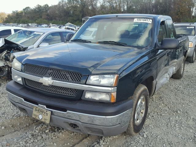 2GCEC19TX31315378 - 2003 CHEVROLET SILVERADO GREEN photo 2