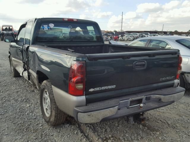 2GCEC19TX31315378 - 2003 CHEVROLET SILVERADO GREEN photo 3