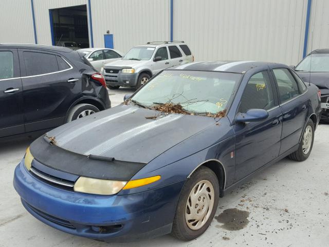 1G8JR52F5YY636235 - 2000 SATURN LS BLUE photo 2