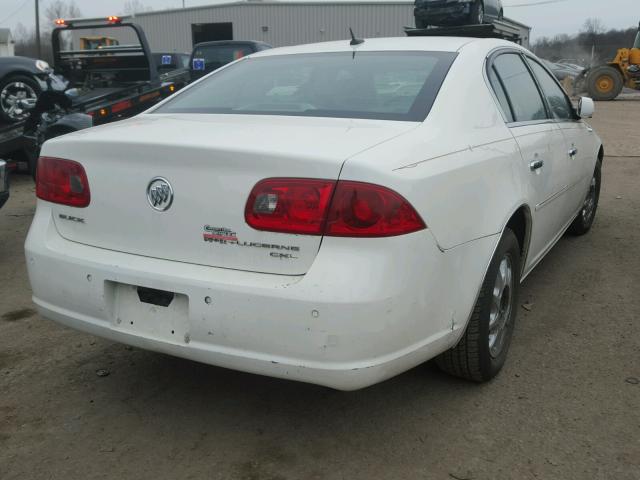 1G4HD57208U121400 - 2008 BUICK LUCERNE CX WHITE photo 4