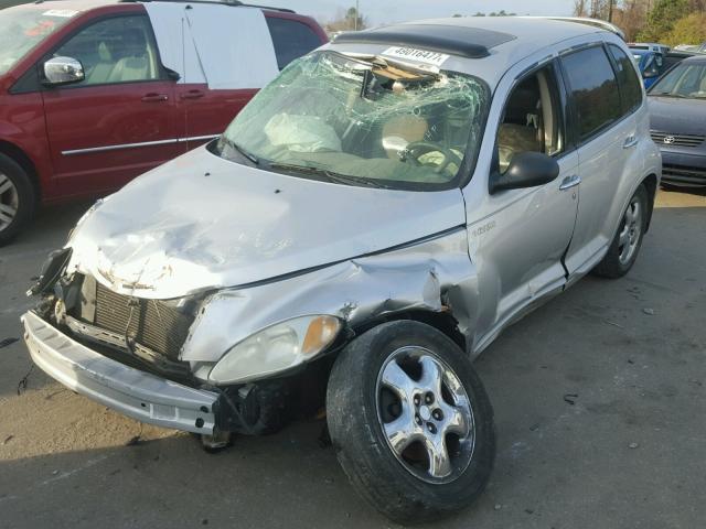 3C8FY68B52T235851 - 2002 CHRYSLER PT CRUISER SILVER photo 2