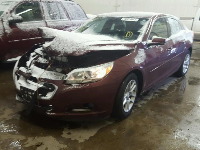 1G11C5SL8FF348773 - 2015 CHEVROLET MALIBU 1LT MAROON photo 2