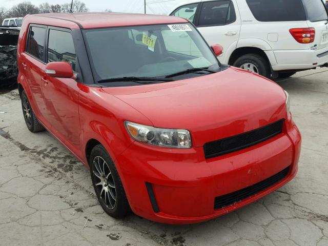 JTLKE50E291096308 - 2009 TOYOTA SCION XB RED photo 1