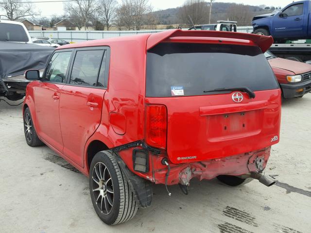 JTLKE50E291096308 - 2009 TOYOTA SCION XB 红色 照片 3
