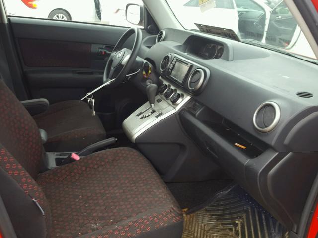 JTLKE50E291096308 - 2009 TOYOTA SCION XB 红色 照片 5