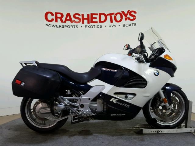 WB10557A83ZG37747 - 2003 BMW K1200 RS WHITE photo 1