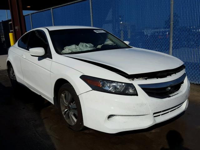 1HGCS1B32CA005608 - 2012 HONDA ACCORD LX WHITE photo 1