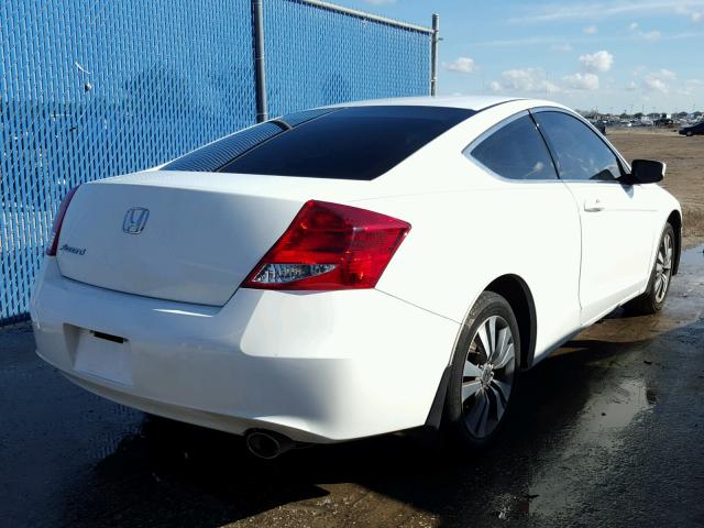 1HGCS1B32CA005608 - 2012 HONDA ACCORD LX WHITE photo 4