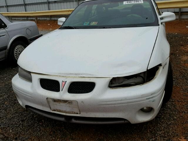 1G2WP52K7XF243169 - 1999 PONTIAC GRAND PRIX WHITE photo 9