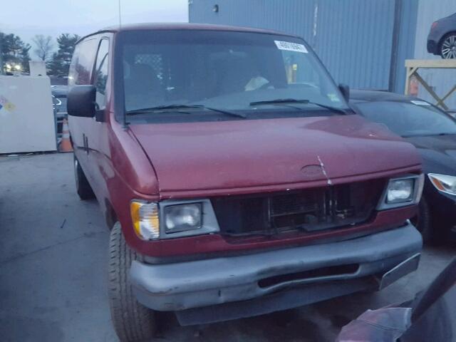 1FTNE24242HA13644 - 2002 FORD ECONOLINE RED photo 9