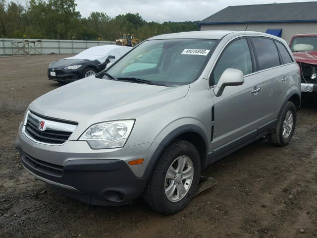 3GSCL33P38S688017 - 2008 SATURN VUE XE SILVER photo 2