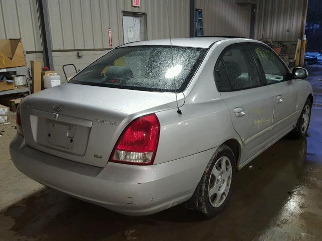 KMHDN45D23U480413 - 2003 HYUNDAI ELANTRA GL TAN photo 4