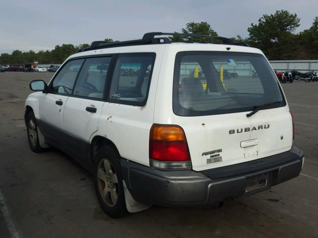 JF1SF6558WH766962 - 1998 SUBARU FORESTER S 白色 照片 3