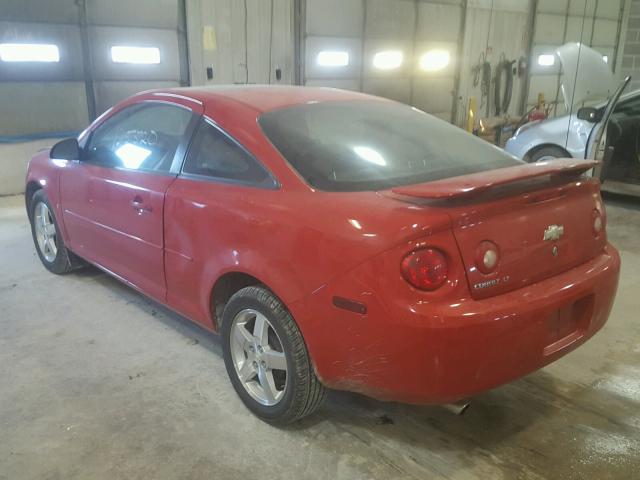 1G1AL15F267800919 - 2006 CHEVROLET COBALT LT RED photo 3