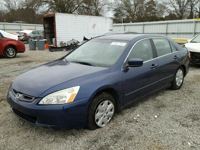 JHMCM56383C022278 - 2003 HONDA ACCORD LX BLUE photo 2