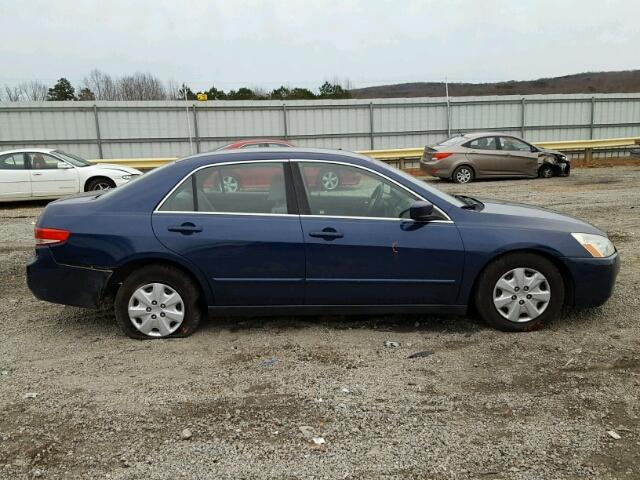 JHMCM56383C022278 - 2003 HONDA ACCORD LX BLUE photo 9