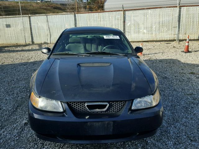 1FAFP404XYF230952 - 2000 FORD MUSTANG BLACK photo 9