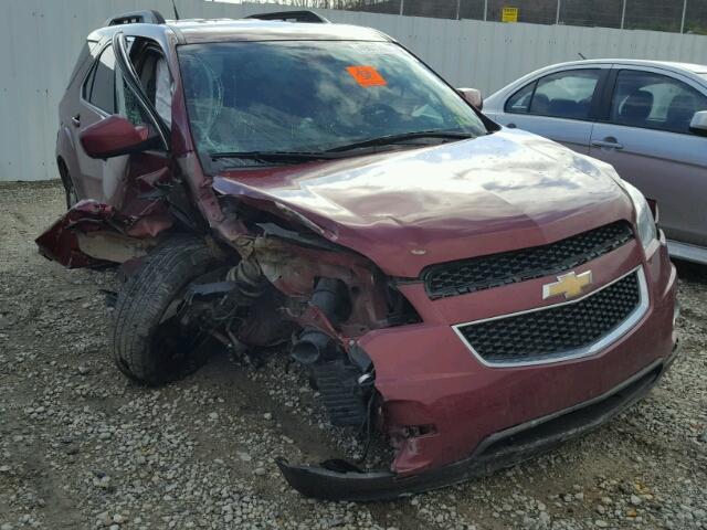 2GNFLNE57C6240149 - 2012 CHEVROLET EQUINOX LT MAROON photo 1