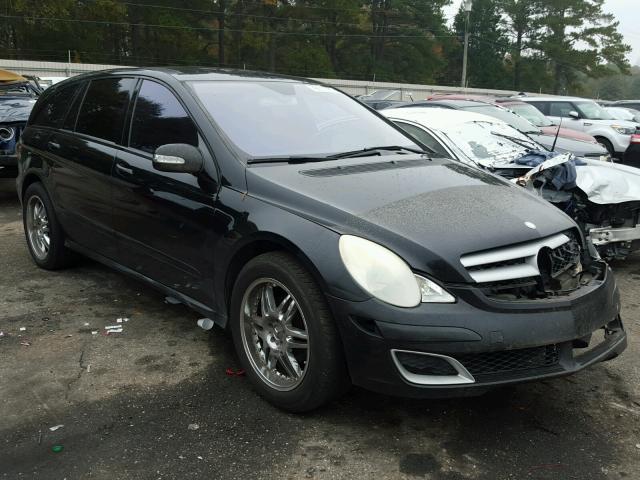 4JGCB65E56A006924 - 2006 MERCEDES-BENZ R 350 BLACK photo 1