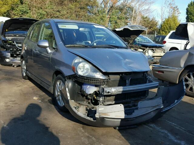 JHMGD37668S057784 - 2008 HONDA FIT SPORT SILVER photo 1