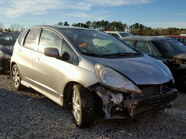 JHMGE88479S073159 - 2009 HONDA FIT SPORT SILVER photo 1