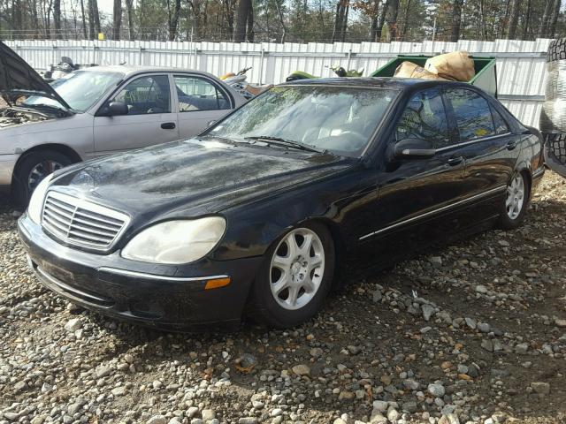 WDBNG75J2YA101007 - 2000 MERCEDES-BENZ S 500 BLACK photo 2