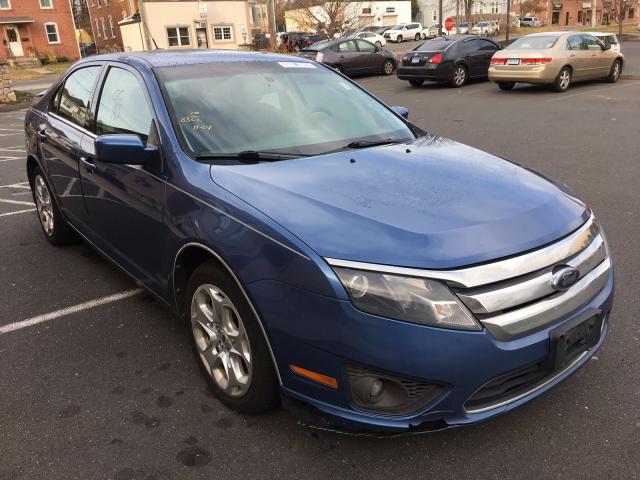 3FAHP0HG2AR198359 - 2010 FORD FUSION SE BLUE photo 1