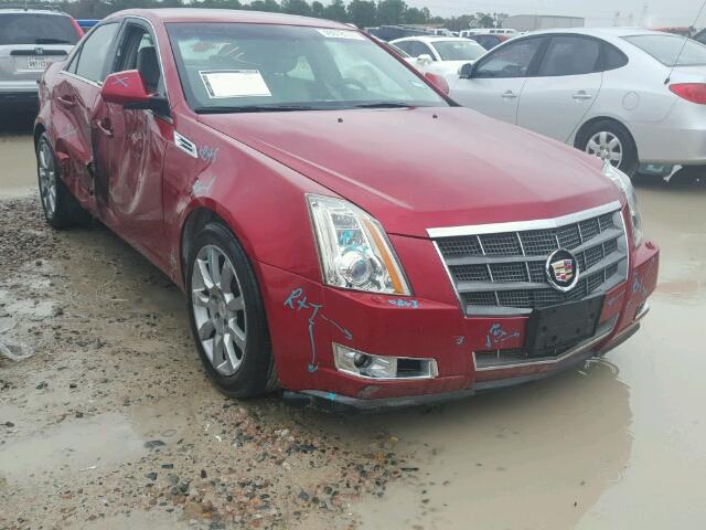 1G6DF577090139769 - 2009 CADILLAC CTS RED photo 1