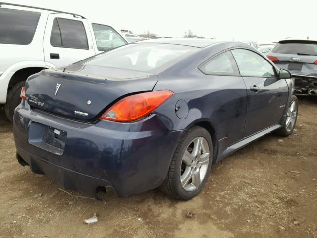 1G2ZM177084257043 - 2008 PONTIAC G6 GXP BLUE photo 4