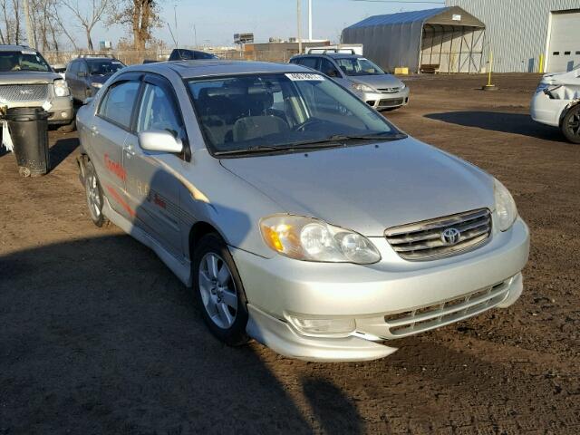 2T1BR32E14C201247 - 2004 TOYOTA COROLLA CE SILVER photo 1