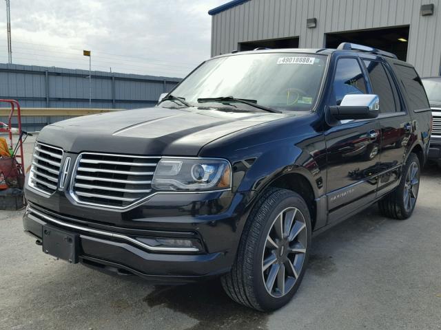 5LMJJ2HT1GEL07601 - 2016 LINCOLN NAVIGATOR BLACK photo 2