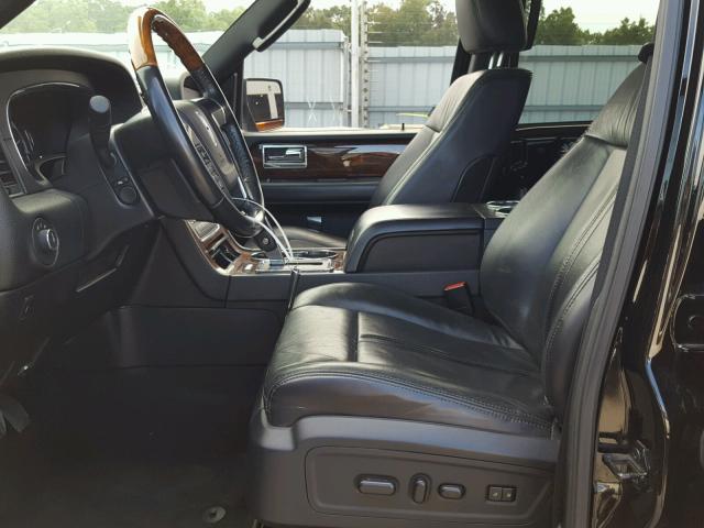 5LMJJ2HT1GEL07601 - 2016 LINCOLN NAVIGATOR BLACK photo 5