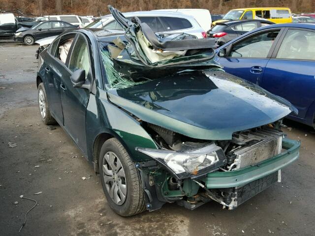 1G1PA5SG6E7211553 - 2014 CHEVROLET CRUZE LS GREEN photo 1