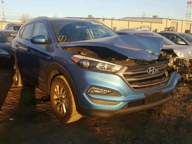 KM8J33A44GU145295 - 2016 HYUNDAI TUCSON LIM BLUE photo 1